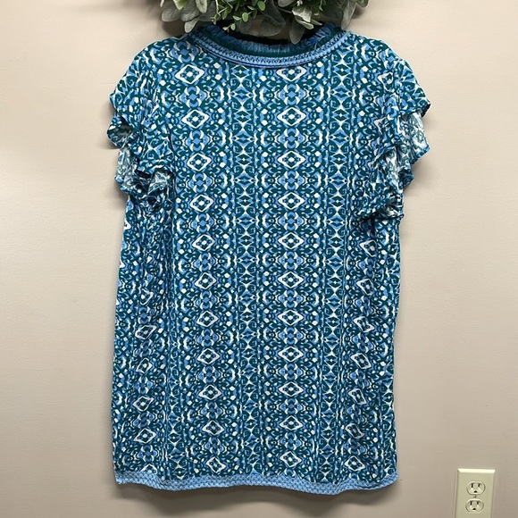 NWOT Goa Beachwear By Japna Boho Swim Coverup Summer Dress Crochet Fringe L - Picture 4 of 16